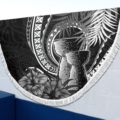 Guam Beach Blanket Tribal Latte Stone Tropical Style
