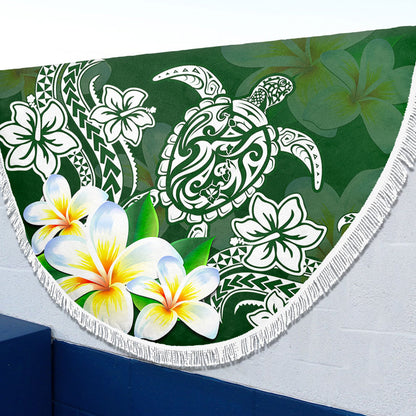 Hawaii Beach Blanket Polynesian Turtle Tattoo Plumeria Original Style