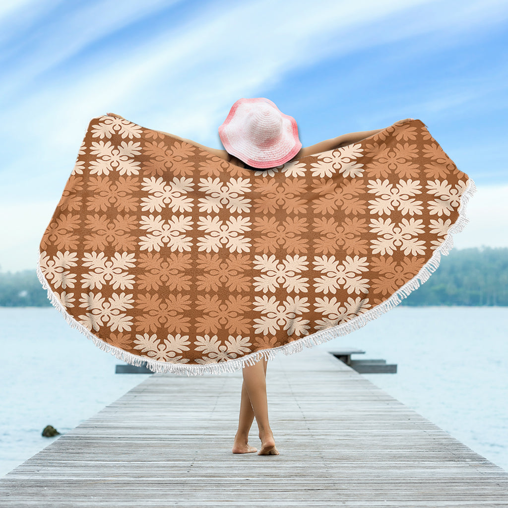 Hawaii Beach Blanket Traditional Design Pattern