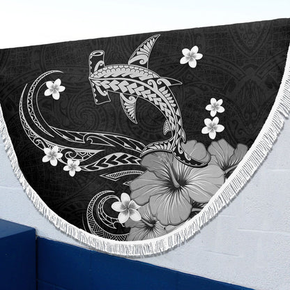 Hawaii Beach Blanket Shark Polynesia Tribal Tattoo