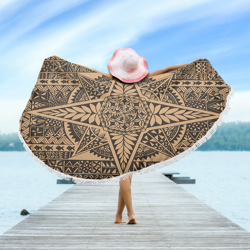 Tonga Beach Blanket Tonga Polynesian Tapa