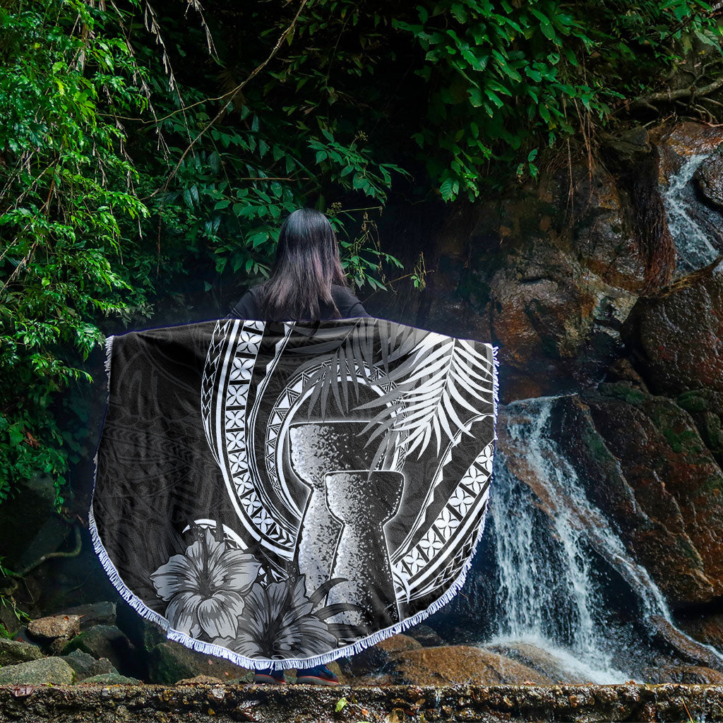 Guam Beach Blanket Tribal Latte Stone Tropical Style