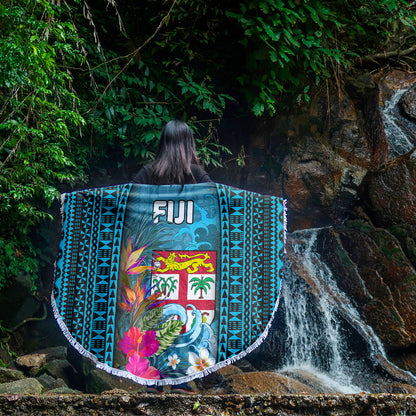 Fiji Beach Blanket Bula Islands Wave Tropical