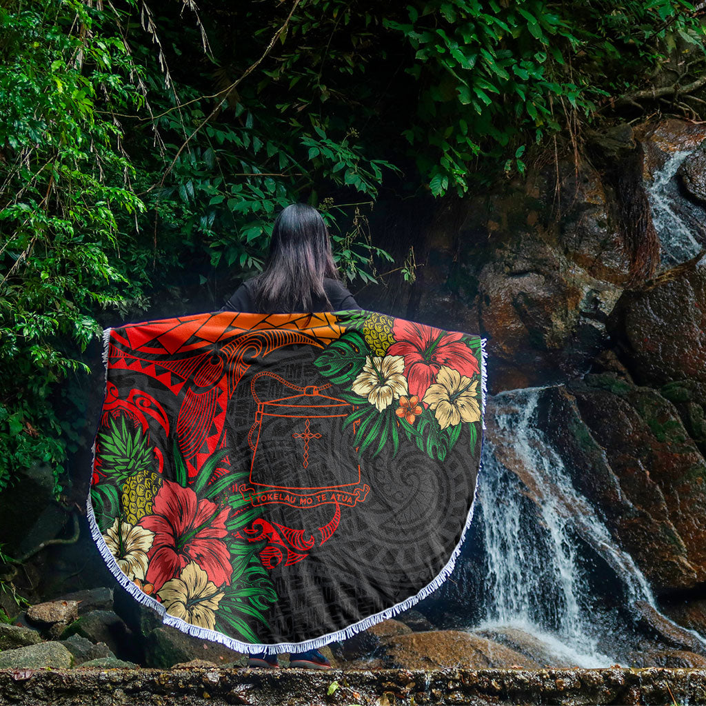 Tokelau Beach Blanket Polynesian Coat Of Arms Tropical