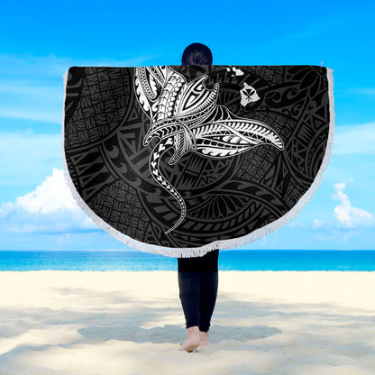 Hawaii Beach Blanket Hawaiian Map Polynesian Tribal Ray Tattoo