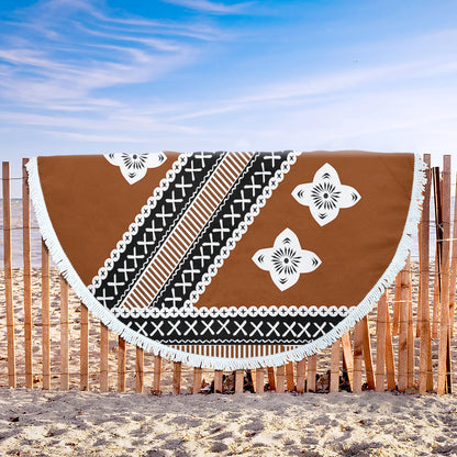 Fiji Beach Blanket Tapa Clothes