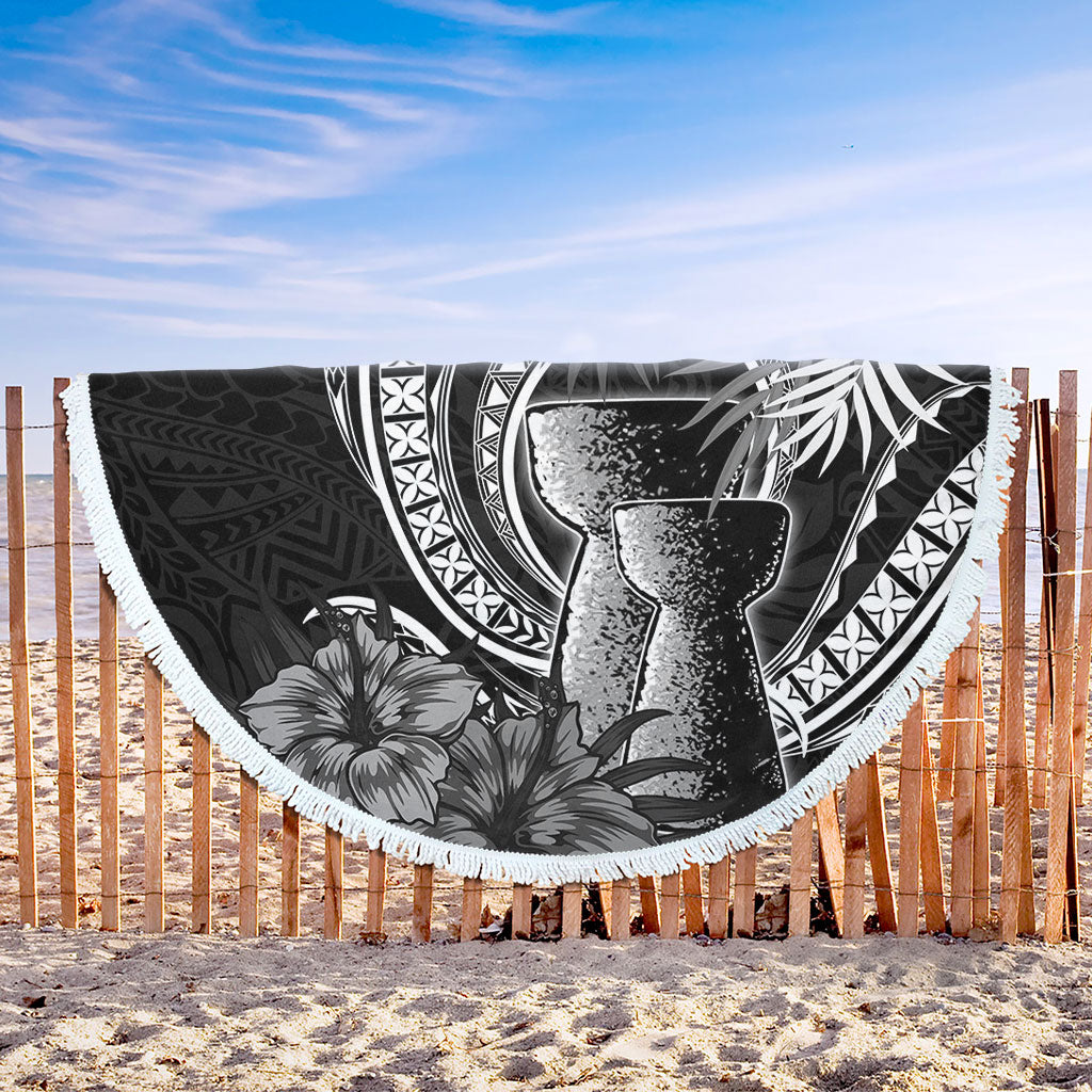 Guam Beach Blanket Tribal Latte Stone Tropical Style