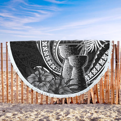 Guam Beach Blanket Tribal Latte Stone Tropical Style