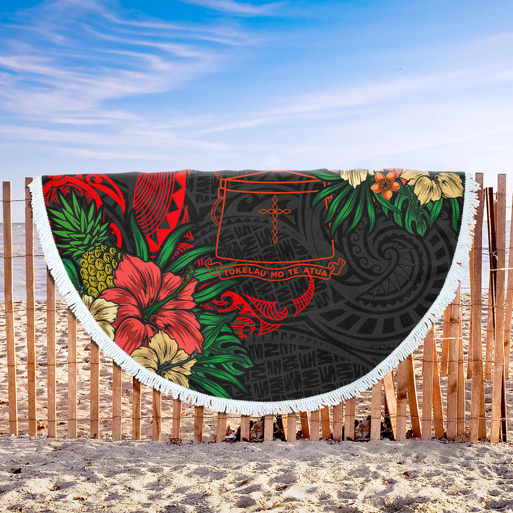 Tokelau Beach Blanket Polynesian Coat Of Arms Tropical
