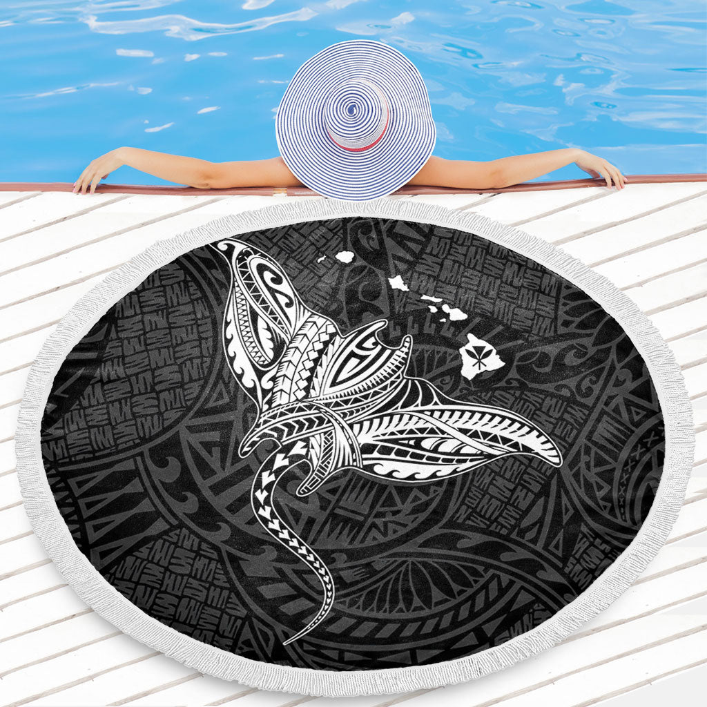 Hawaii Beach Blanket Hawaiian Map Polynesian Tribal Ray Tattoo