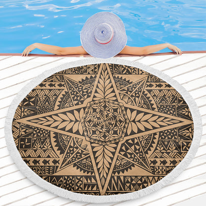 Tonga Beach Blanket Tonga Polynesian Tapa