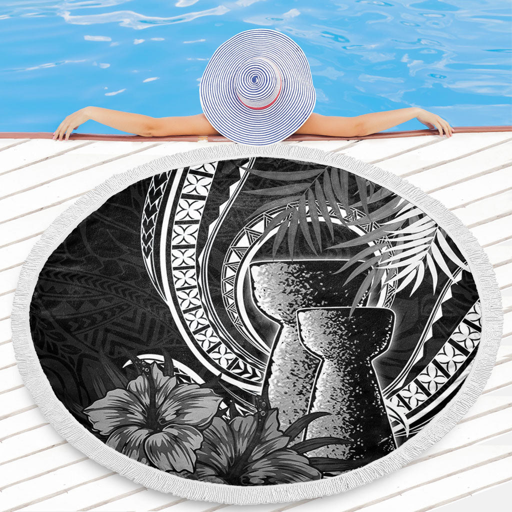 Guam Beach Blanket Tribal Latte Stone Tropical Style