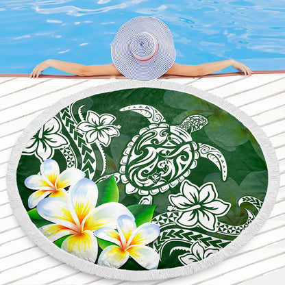Hawaii Beach Blanket Polynesian Turtle Tattoo Plumeria Original Style