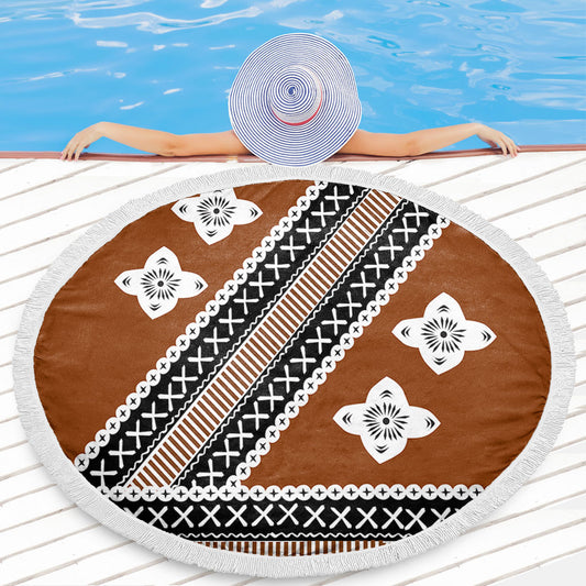 Fiji Beach Blanket Tapa Clothes