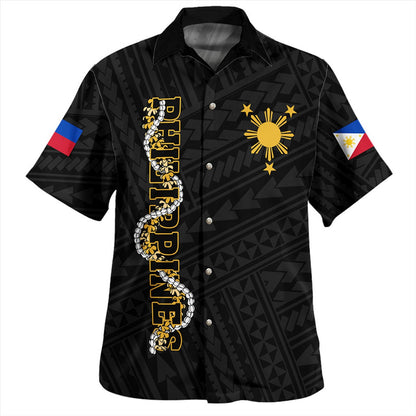 Philippines Filipinos Hawaiian Shirt Floral Puakenikeni Lei