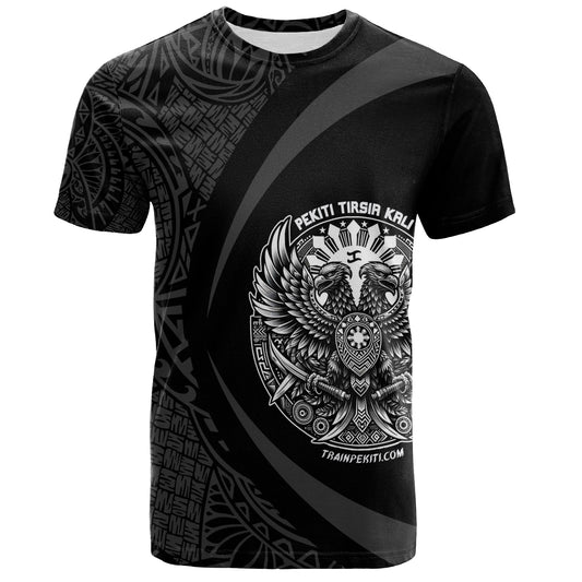 Philippines T-Shirt Pekiti Tirsia Kali Lauhala White Circle