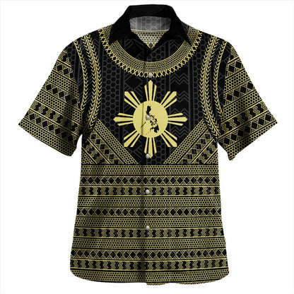 Philippines Filipinos Hawaiian Shirt Tribal Pattern Traditional Style