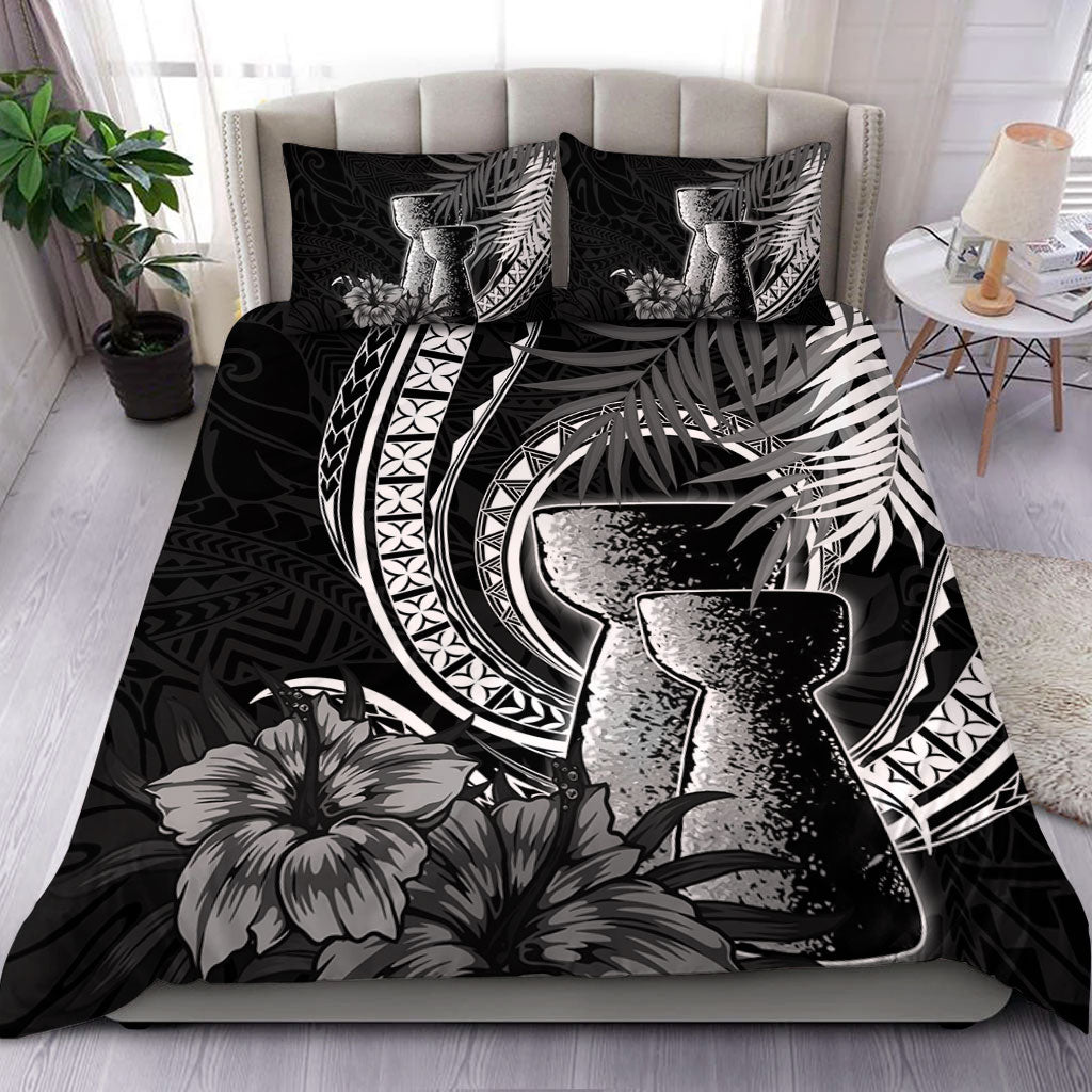 Guam Bedding Set Tribal Latte Stone Tropical Style