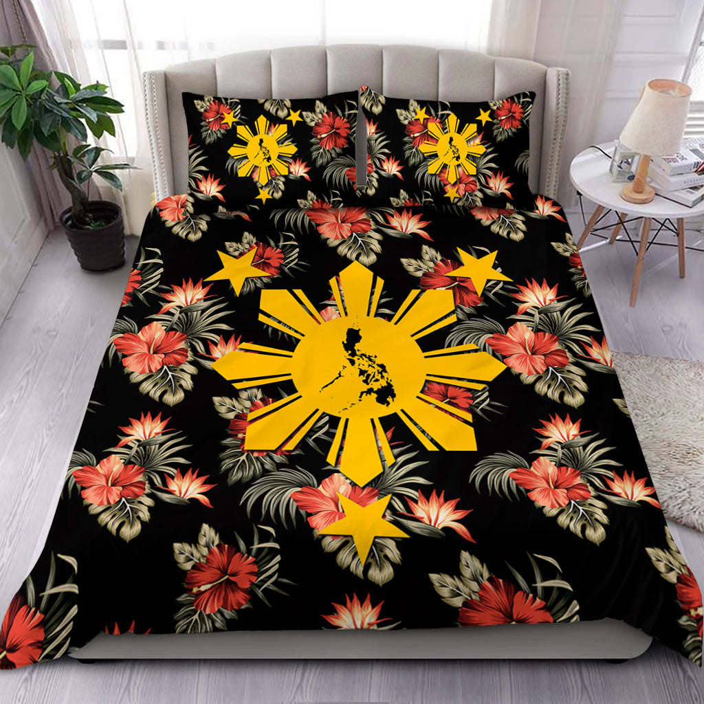 Philippines Filipinos Bedding Set Tropical Summer Beach