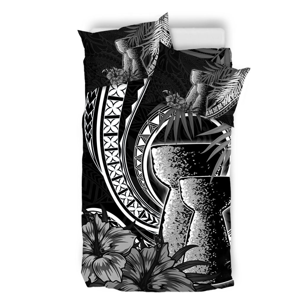 Guam Bedding Set Tribal Latte Stone Tropical Style