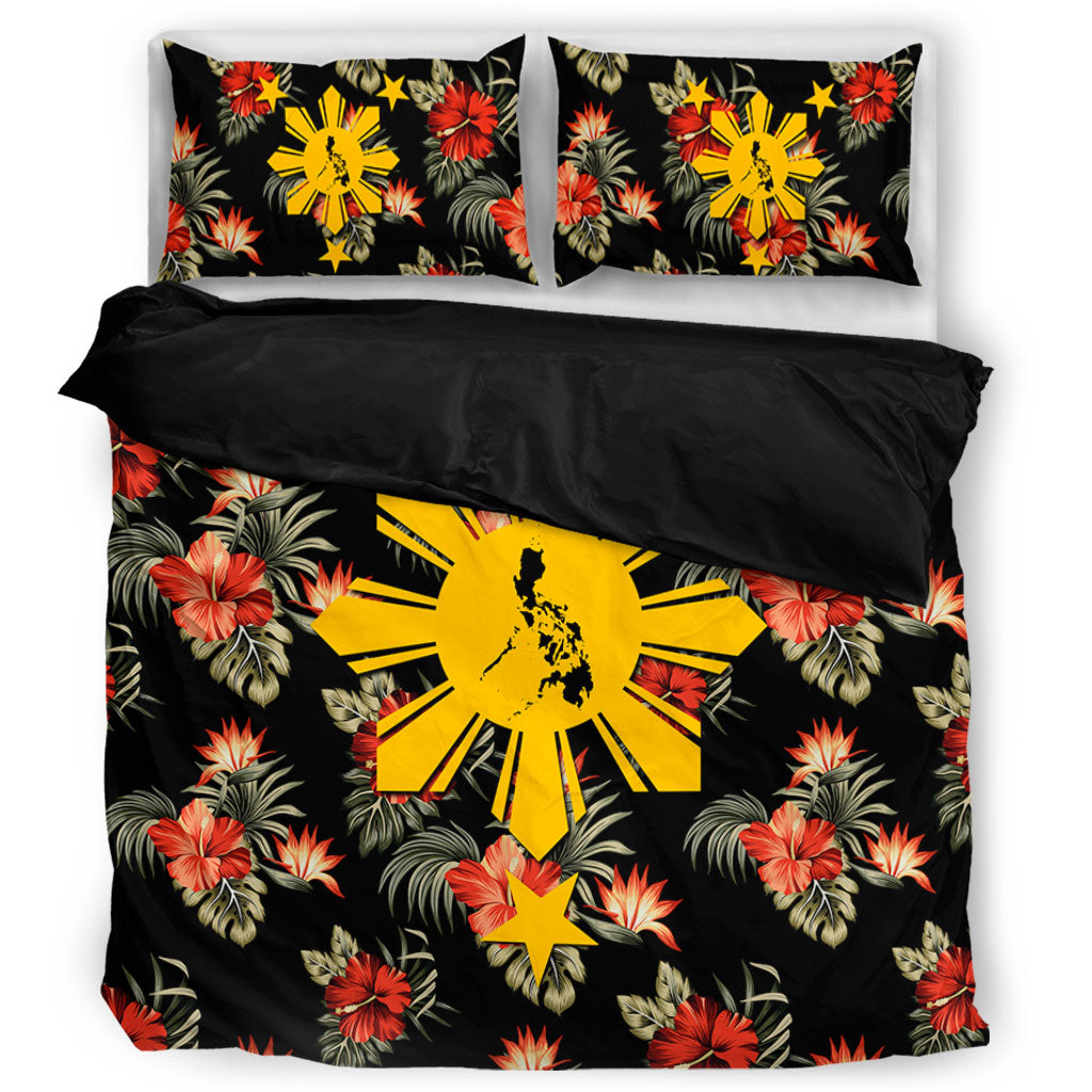 Philippines Filipinos Bedding Set Tropical Summer Beach
