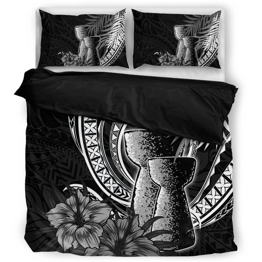 Guam Bedding Set Tribal Latte Stone Tropical Style
