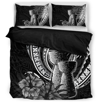 Guam Bedding Set Tribal Latte Stone Tropical Style