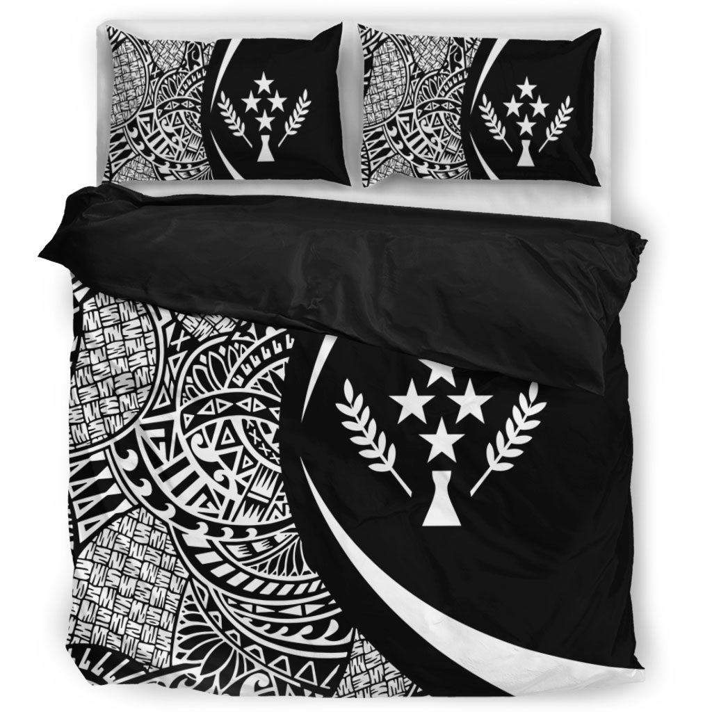 Kosrae Bedding Set Lauhala White Circle Style