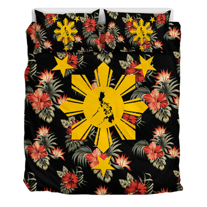 Philippines Filipinos Bedding Set Tropical Summer Beach