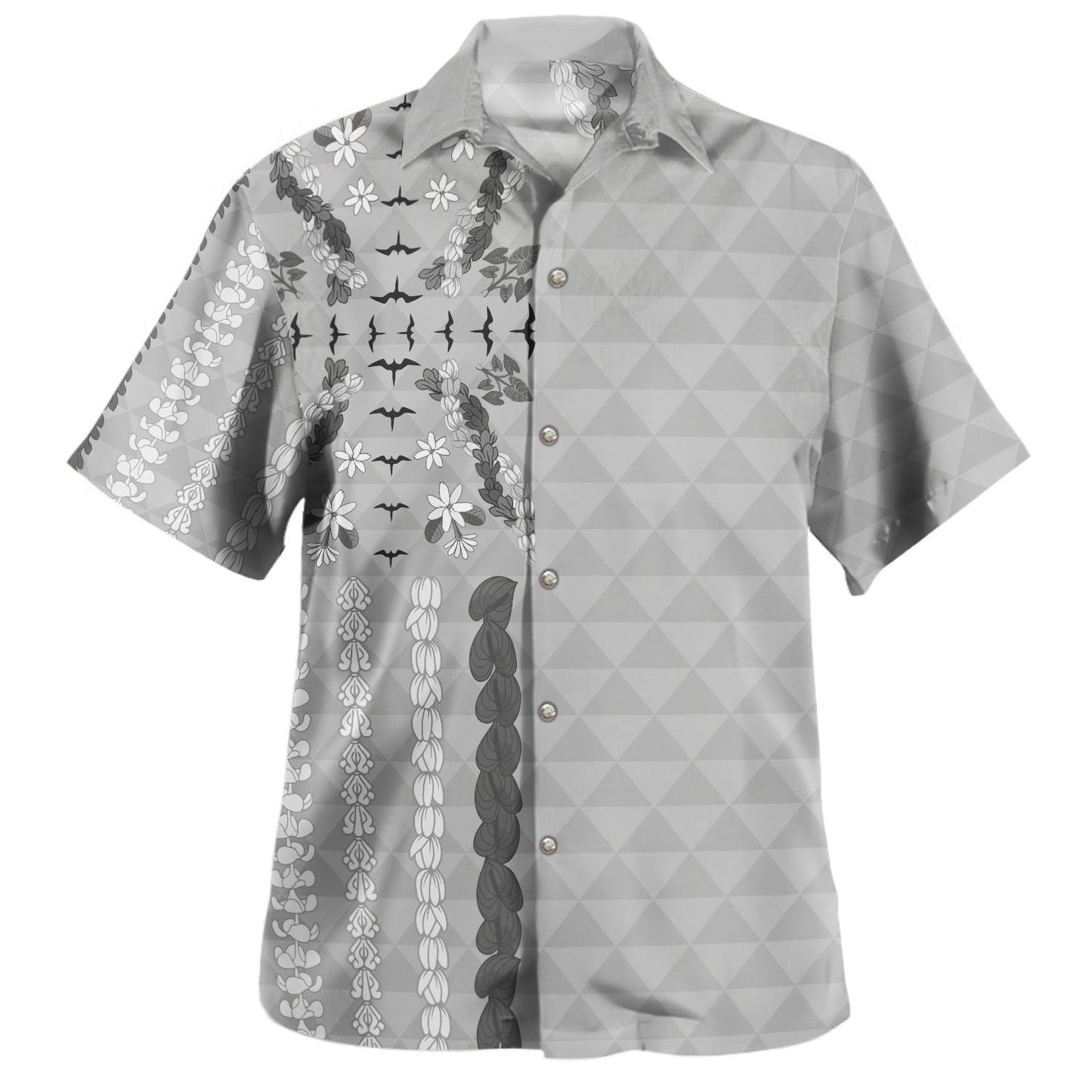Hawaii Hawaiian Shirt Lei Flower Island Elegance
