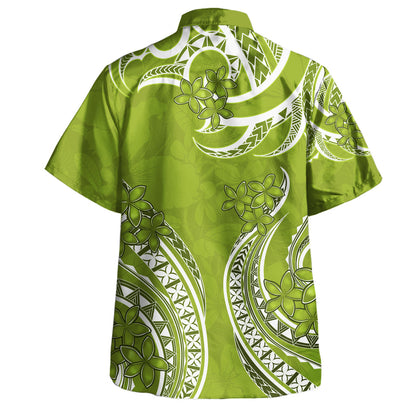 Hawaii Hawaiian Shirt Kanaka Maoli Tribal Plumeria Print