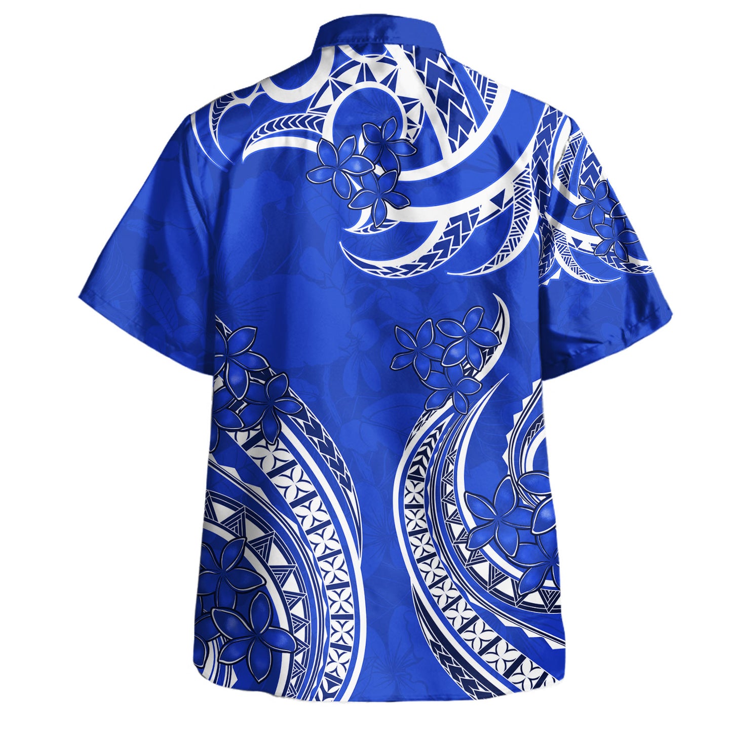 Hawaii Hawaiian Shirt Kanaka Maoli Tribal Plumeria Print