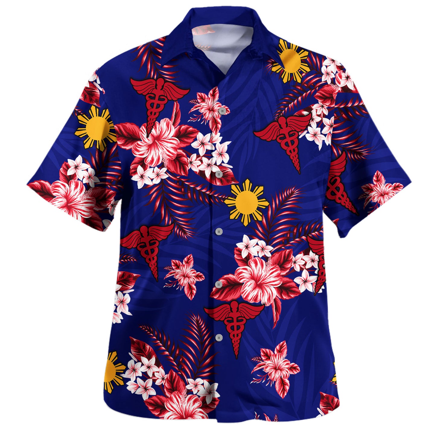 Philippines Filipinos Hawaiian Shirt Nurse Summer Tropical