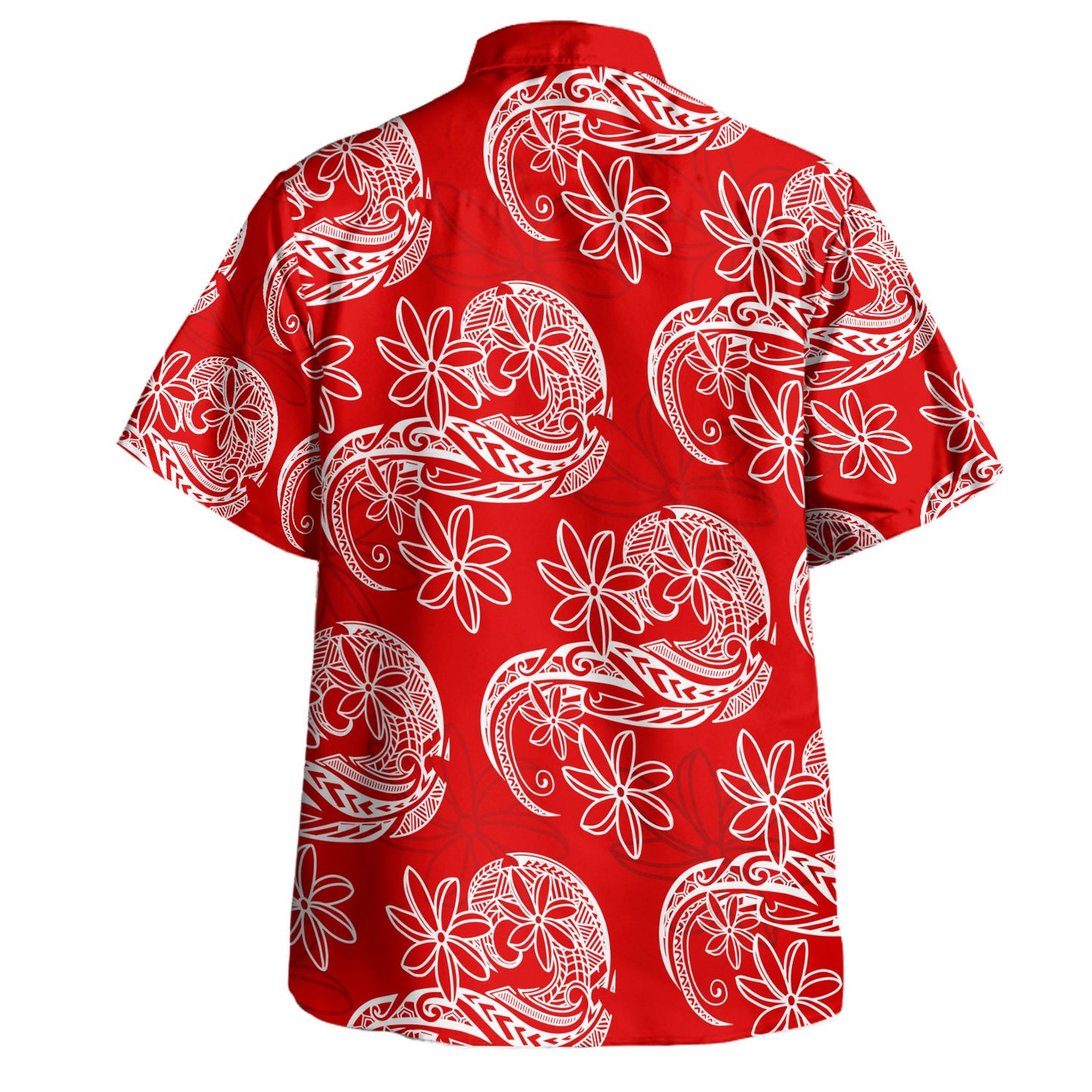 Polynesia Hawaiian Shirt Tribal Taito Stretch