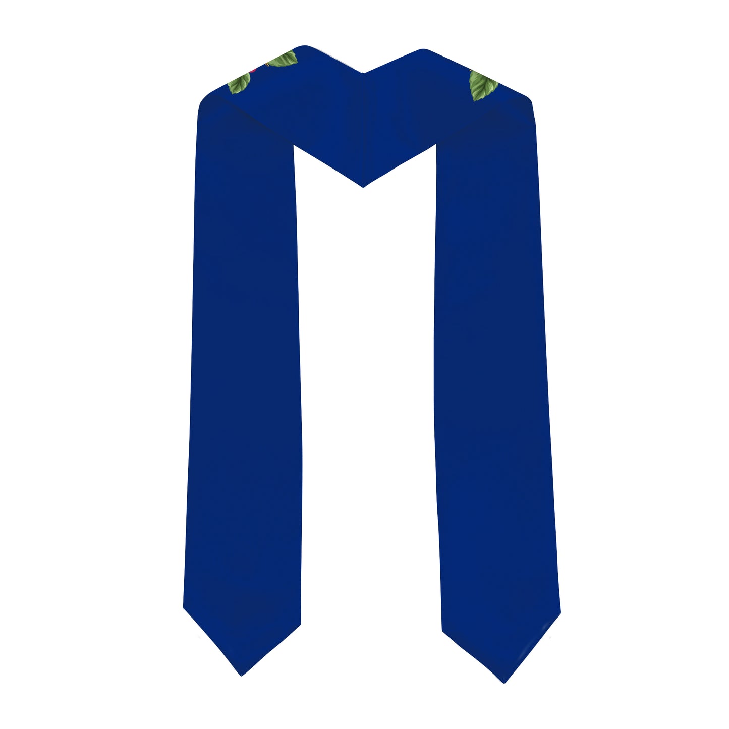 Guam Graduation Stole Custom Class Of 2026 Hibiscus Flower Simple Style
