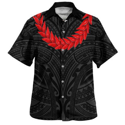 Samoa Hawaiian Shirt Ula Fala Style