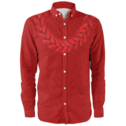 Samoa Long Sleeve Shirt Ula Fala Style