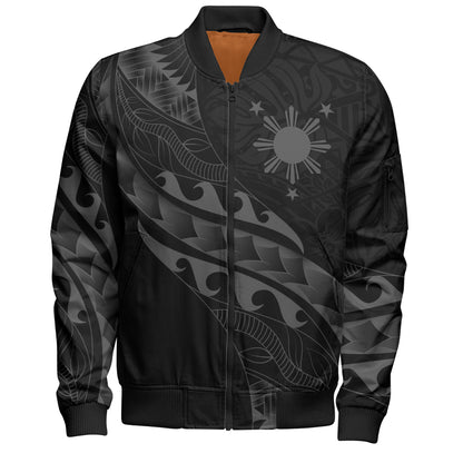 Philippines Filipinos Bomber Jacket Custom Island Tribal Tattoos