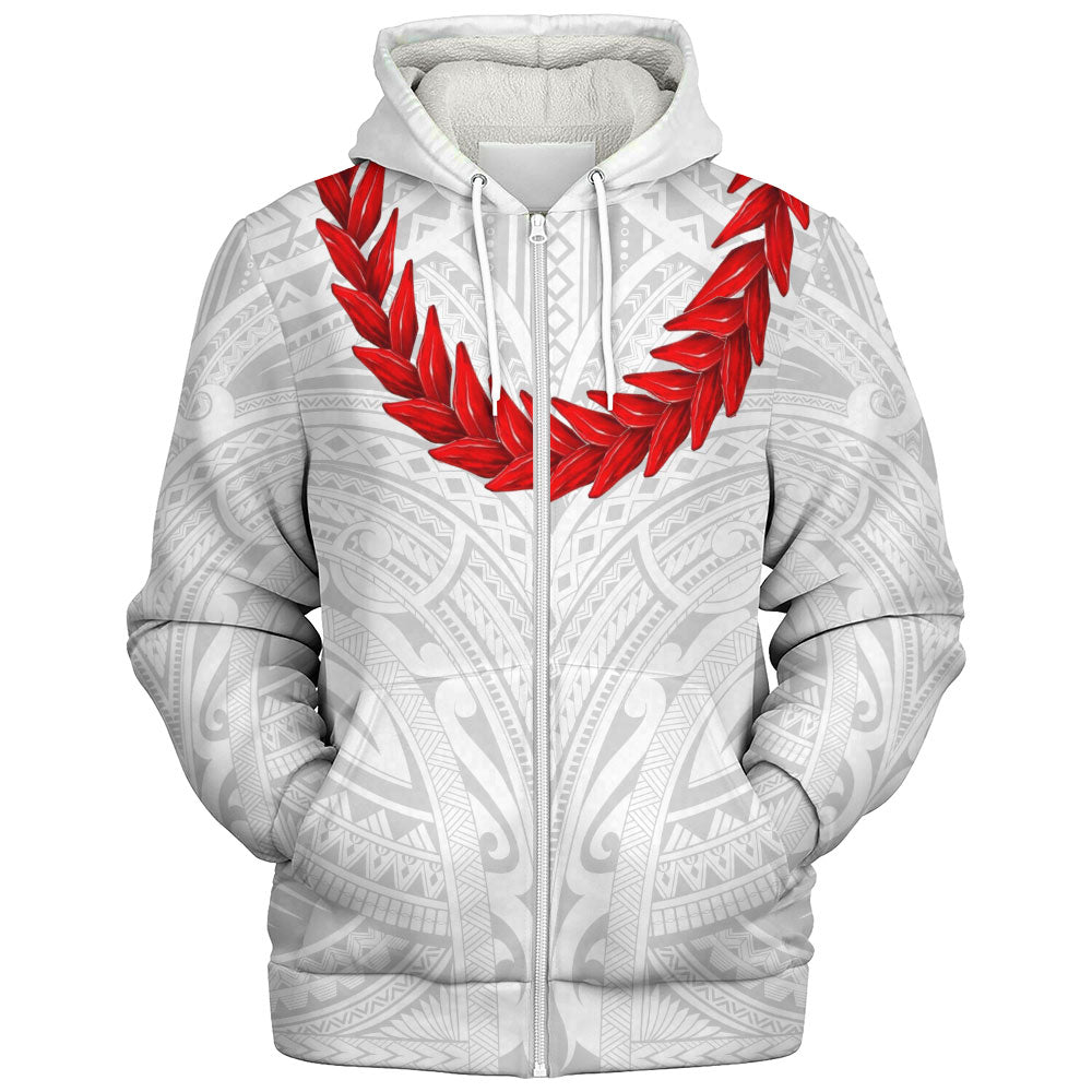 Samoa Sherpa Hoodie Ula Fala Style