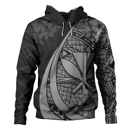 Hawaii Hoodie National Plumeria Flower Symbols Style