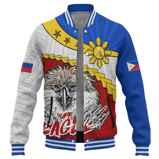 Hawaii Baseball Jacket Tribal Tattoo Flag Eagle Animal