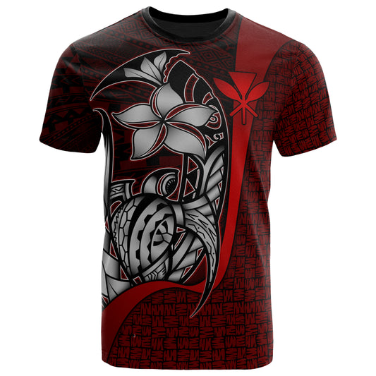 Hawaii Polynesian T-Shirt Turtle with Hook