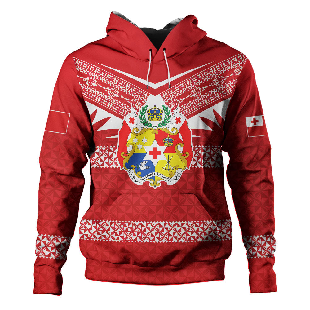 Tonga Hoodie Ngatu Tattoo Island Unique Style
