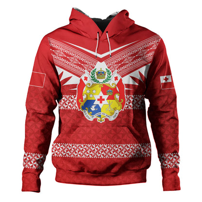 Tonga Hoodie Ngatu Tattoo Island Unique Style