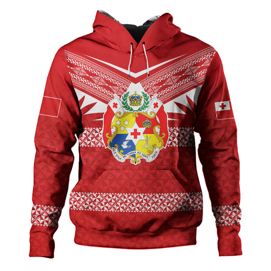 Tonga Hoodie Ngatu Tattoo Island Unique Style