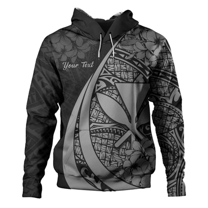 Hawaii Hoodie National Plumeria Flower Symbols Style