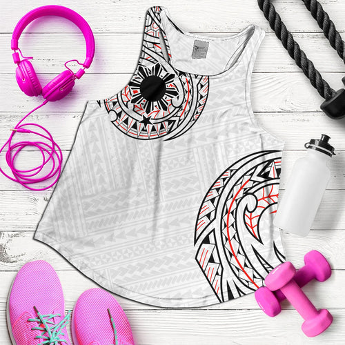 Philippines Filipinos Women Tank Original Polynesian And Tribal Tattoo Design