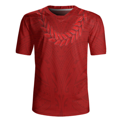 Samoa Rugby Jersey Ula Fala Style