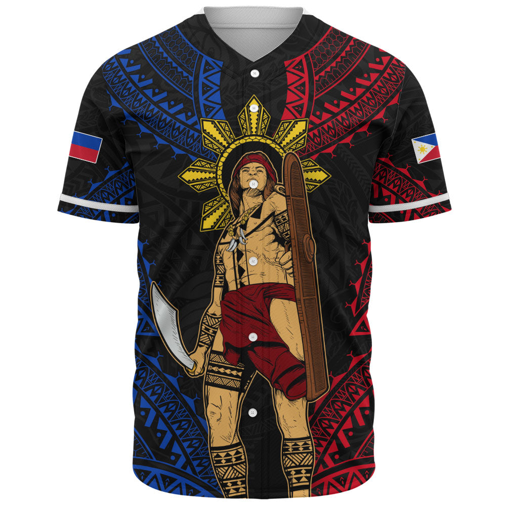 Philippines Filipinos Baseball Shirt Lapu Lapu Tattoo Batok Tribal Motifs Designs