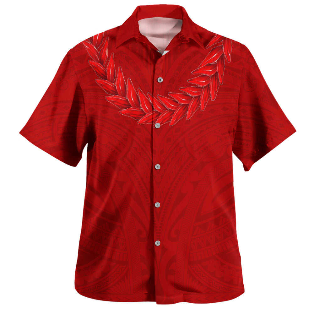 Samoa Hawaiian Shirt Ula Fala Style